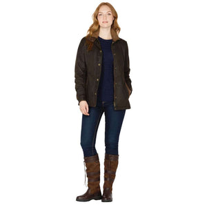 Dubarry of Ireland Women's Mountrath Waxed Cotton Jacket by Dubarry of Ireland