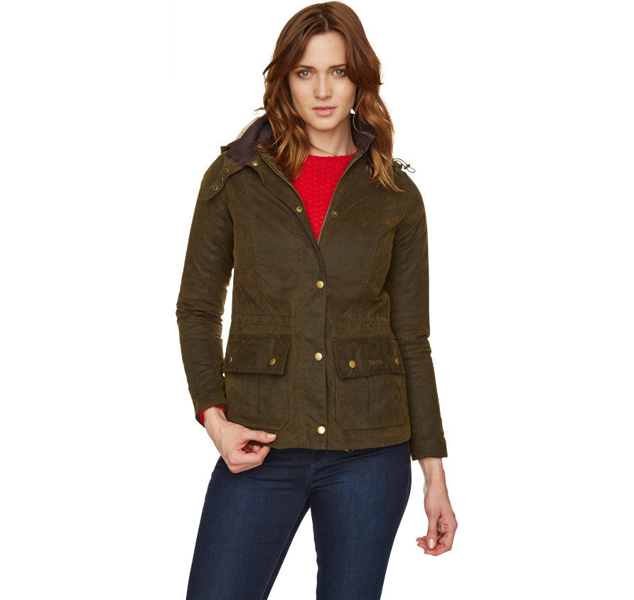 The Convoy Waxed Jacket Barbour Tide and Peak Outfitters