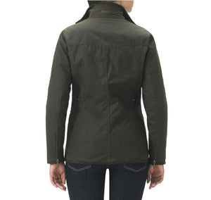 Ladies Utility Waxed Jacket in Olive by Barbour