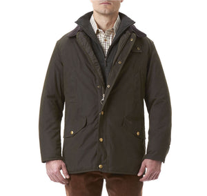 Martindale Waxed Jacket in Olive