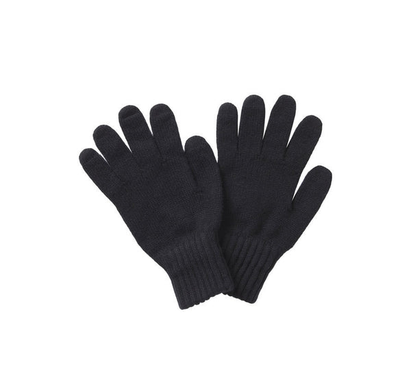 Lambswool Gloves in Black