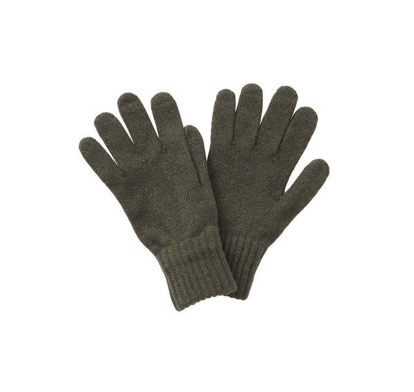 Lambswool Gloves in Black