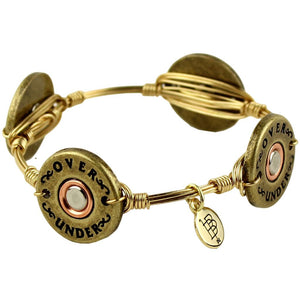 Bourbon & Boweties Shotgun Shell Bangle by Over Under Clothing  - 1