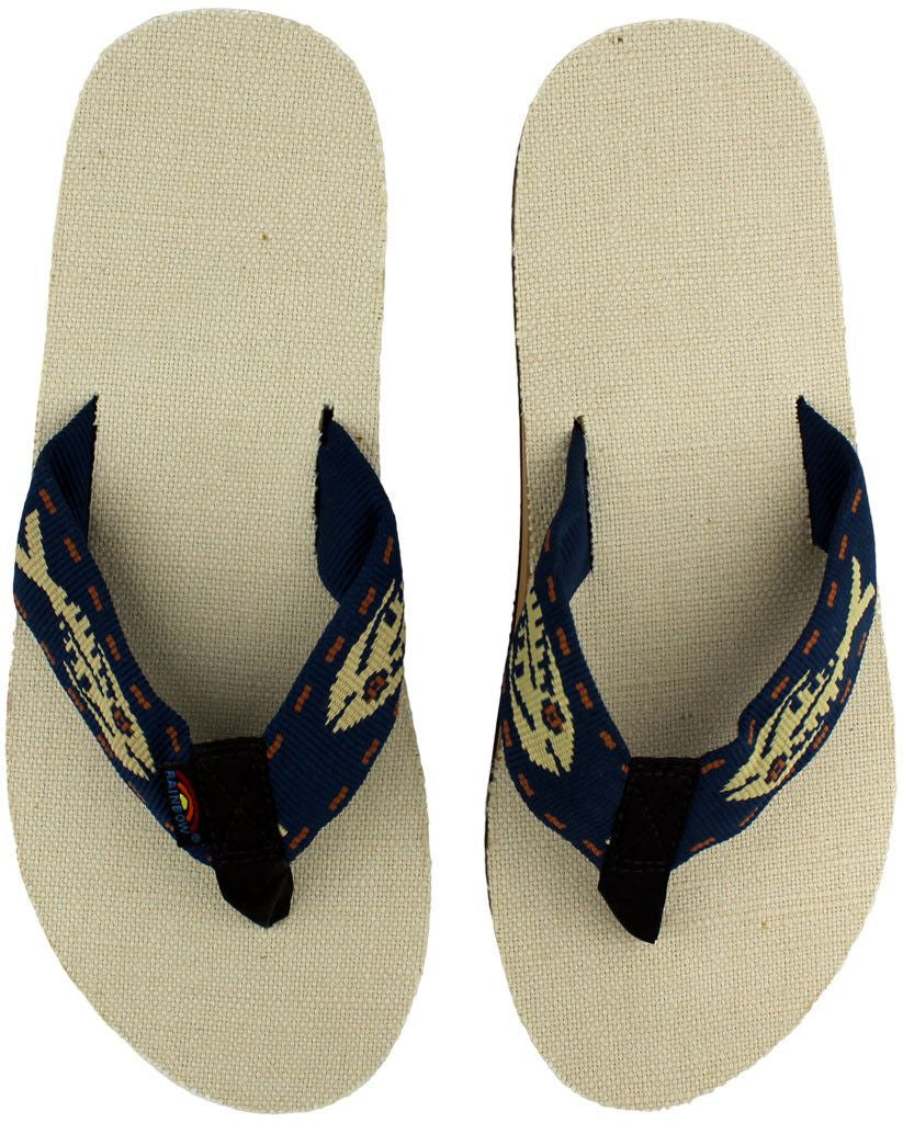 Hemp rainbow flip flops outlet
