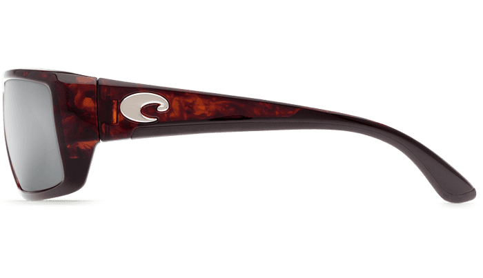 Fantail Tortoise Shell Sunglasses with Silver Mirror 580P Lenses   