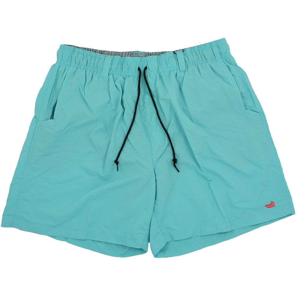 Dockside Swim Trunk Solid Southern Marsh Tide and Peak