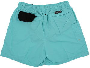 Dockside Swim Trunk in Aqua Blue by Southern Marsh  - 2