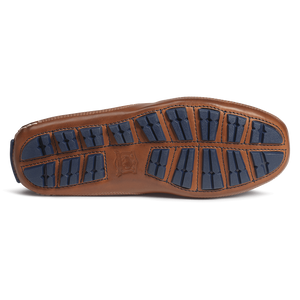 Drake Bison Loafer in Navy   