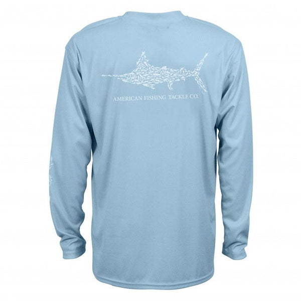 Jigfish Performance Sun Shirt in Sky Blue 