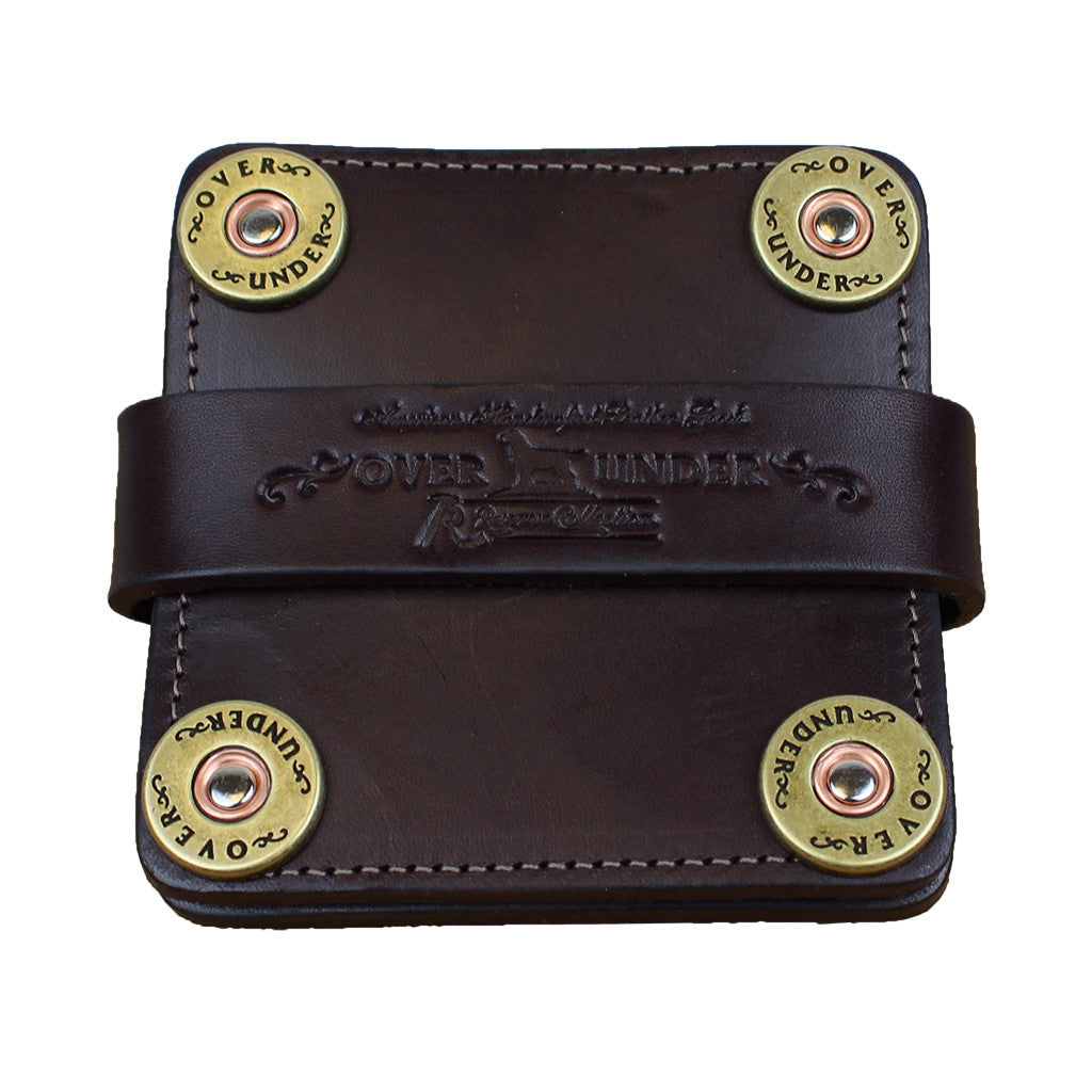 Leather Coasters  Over Under Clothing - Tide and Peak Outfitters