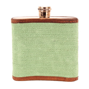 Here's To You Needlepoint Flask by Parlour  - 2