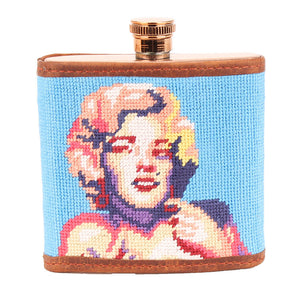 Monroe Needlepoint Flask by Parlour  - 1