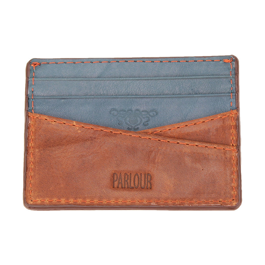 Sunset Surfing Needlepoint Credit Card Wallet by Parlour  - 1