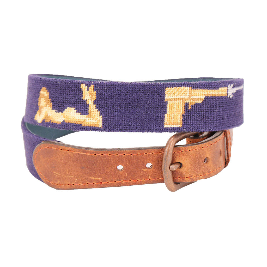 Shaken, Not Stirred Needlepoint Belt by Parlour  - 1