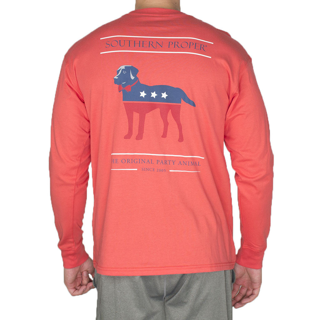 Party Animal Long Sleeve Tee Shirt
