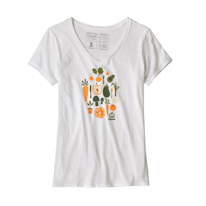 Women's Harvest Haul Organic V-Neck T-Shirt - FINAL SALE