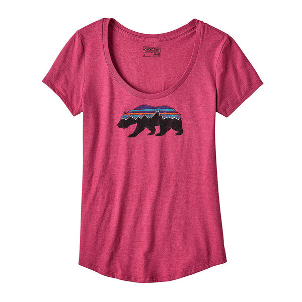 patagonia Women's Fitz Roy Bear Scoop T-Shirt