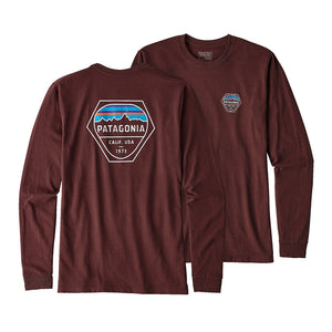 Men's Long Sleeved Fitz Roy Hex Responsibili-Tee® - FINAL SALE