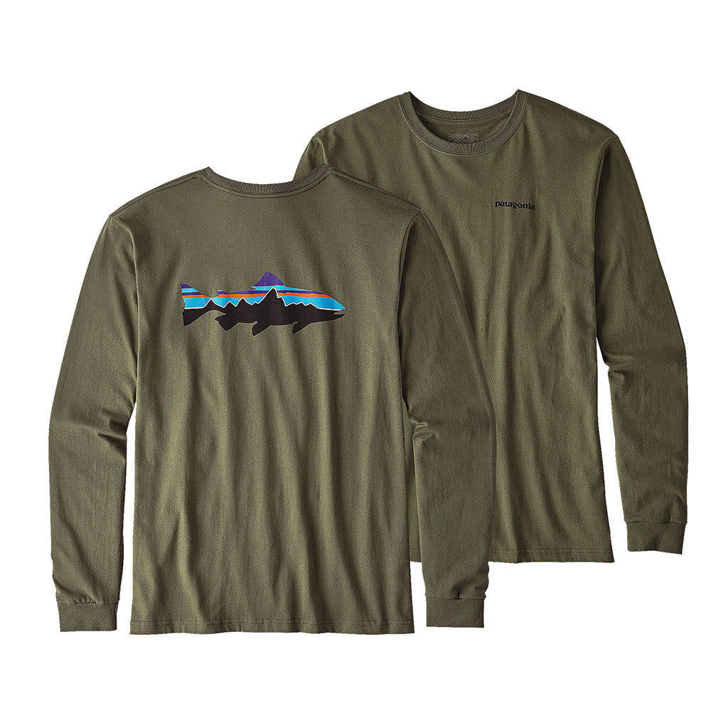 | Men's Long Sleeved Fit Trout - Tide and Peak
