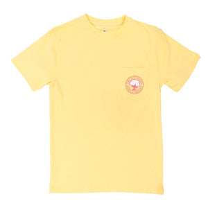 Pineapple Logo Tee Shirt in Sunshine by The Southern Shirt Co.  - 3