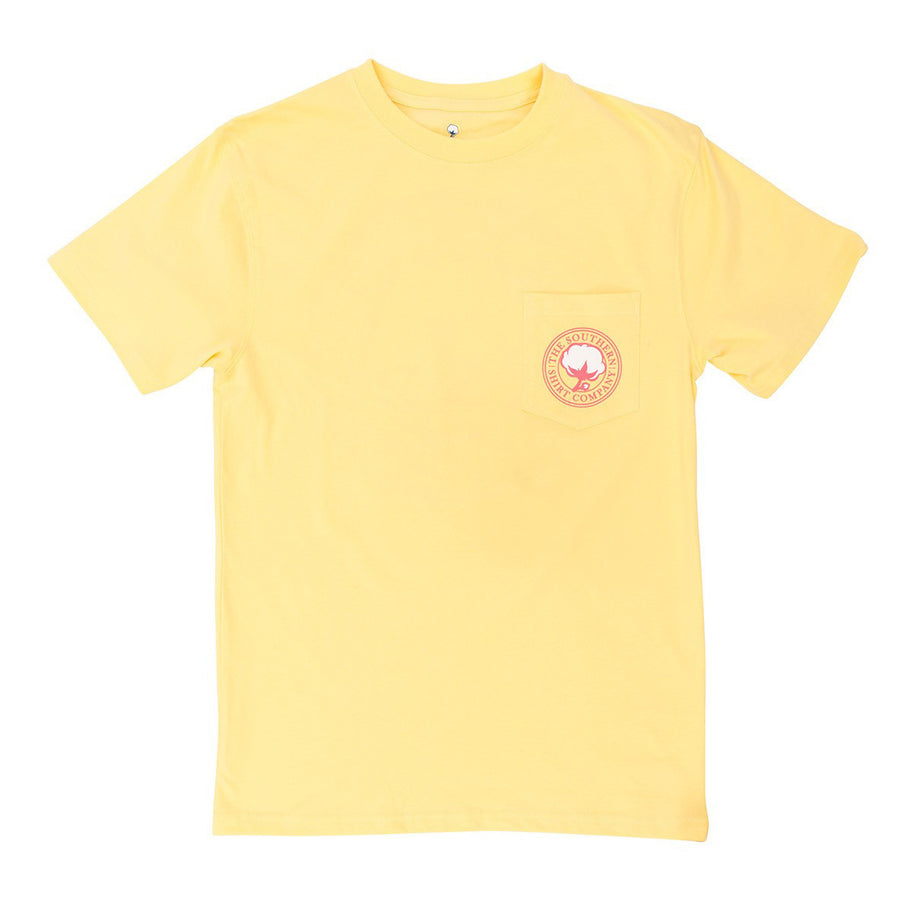 Pineapple Logo Tee Shirt in Sunshine by The Southern Shirt Co.  - 1