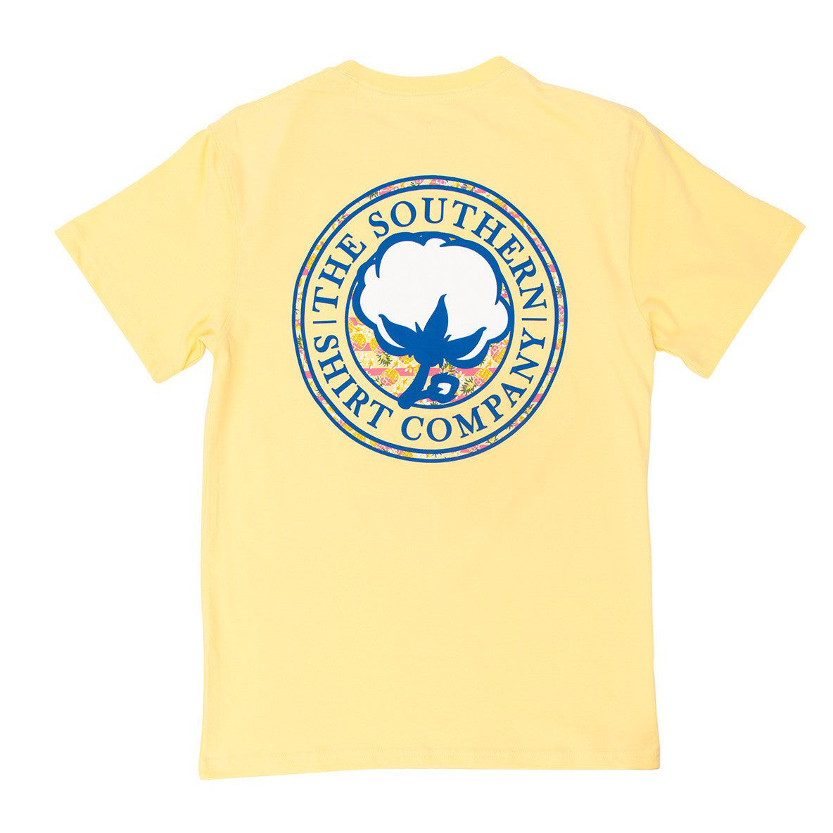 Pineapple Logo Tee Shirt in Sunshine by The Southern Shirt Co.  - 1