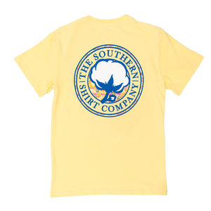 Pineapple Logo Tee Shirt in Sunshine by The Southern Shirt Co.  - 1