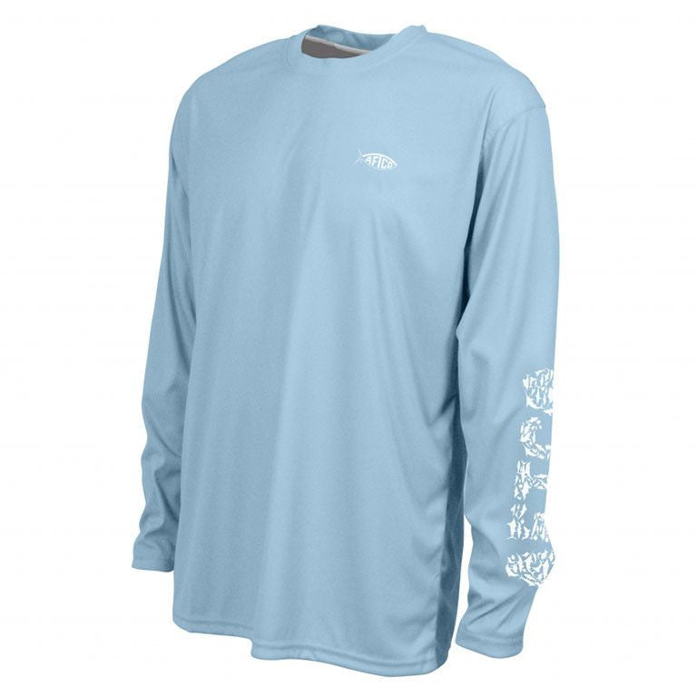 Jigfish Performance Sun Shirt in Sky Blue 