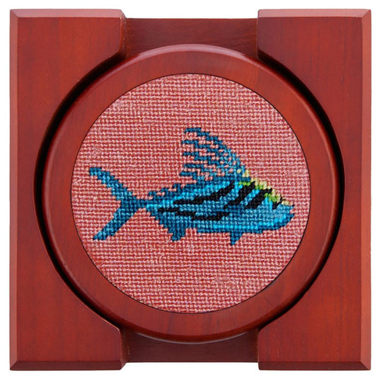 Roosterfish Coasters in Bermuda Sand   