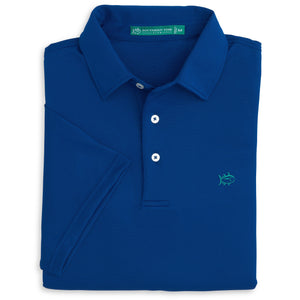 Roster Performance Polo in Blue Cove   