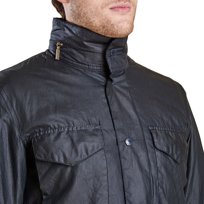 Barbour men's on sale netherley wax jacket