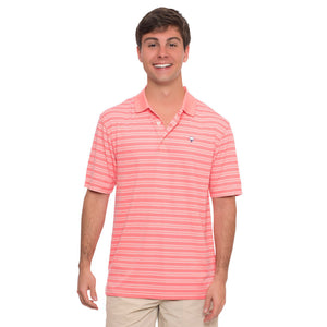 Savannah Performance Polo in Salmon Rose  The   - 2