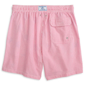 Seersucker Swim Trunks