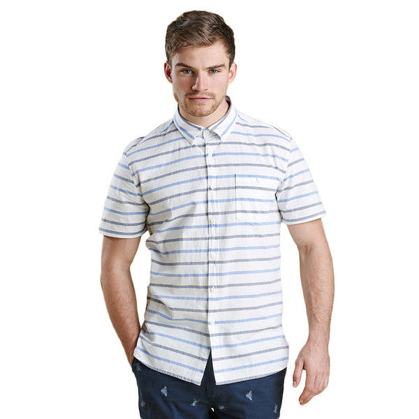 Short Sleeve Slim Fit Button Down - FINAL SALE