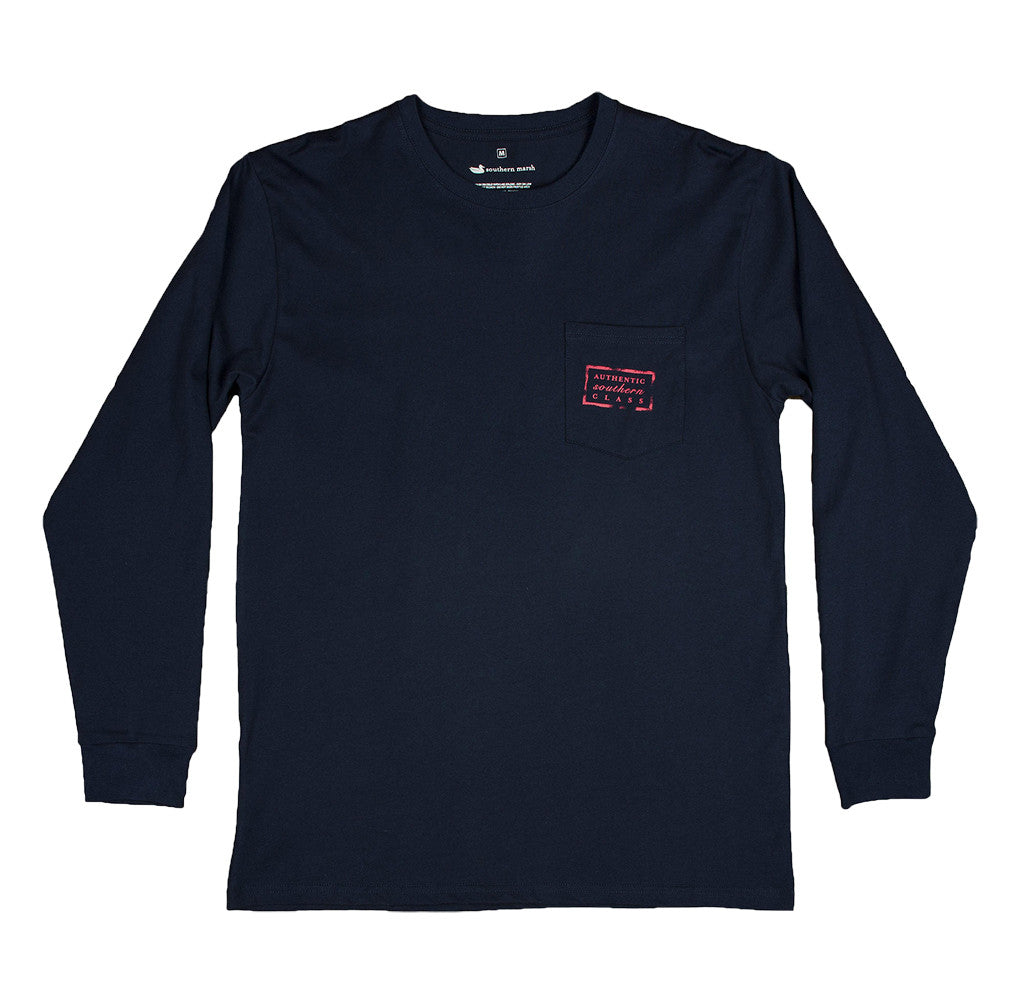 Authentic Flag Long Sleeve Tee