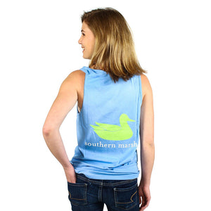 Authentic Tank in Breaker Blue by Southern Marsh  - 1