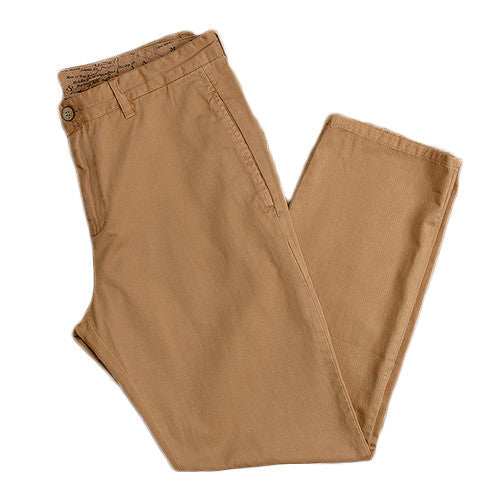 The Seawash Grayton Twill Pant in Khaki by Southern Marsh  - 2
