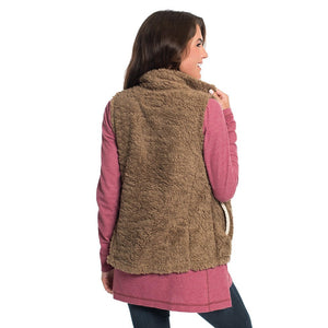 Sherpa Vest in Caribou by The Southern Shirt Co.