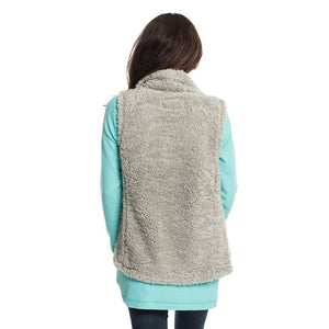 The Southern Shirt Co. PRE-ORDER Sherpa Vest in High Rise