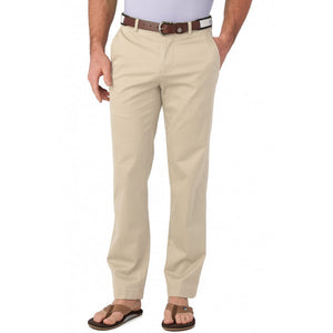 Summer Weight Channel Marker I Classic Fit Pants in Stone   - 1
