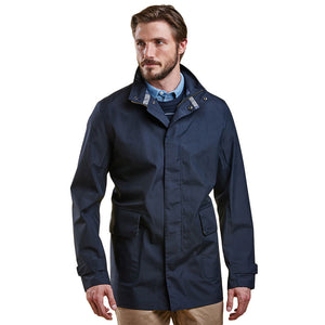 Tarbet Waterproof Rain Jacket in Navy by Barbour  - 1