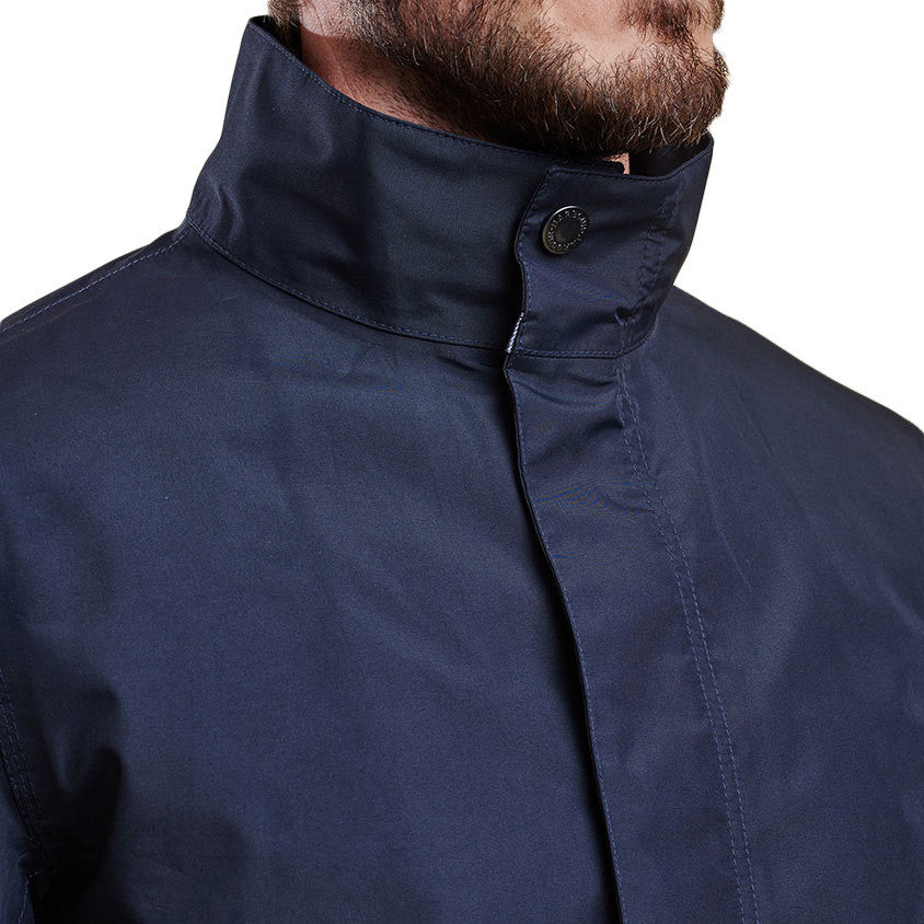 Tarbet Waterproof Rain Jacket in Navy by Barbour  - 3