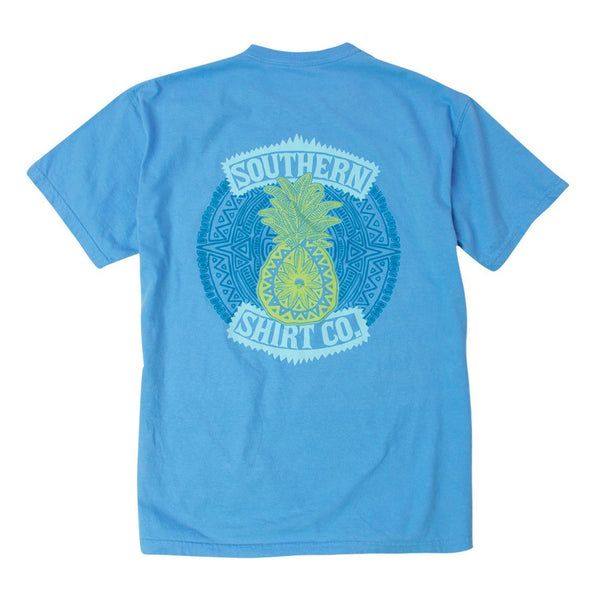 Pineapple Tee Shirt in Bonnie Blue by The Southern Shirt Co.  - 1