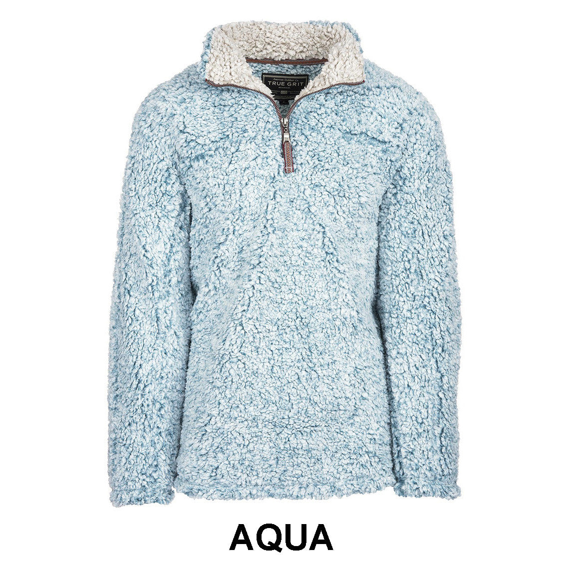 Frosty Tipped Pile 1 2 Zip Pullover True Grit Tide and Peak Outfitters