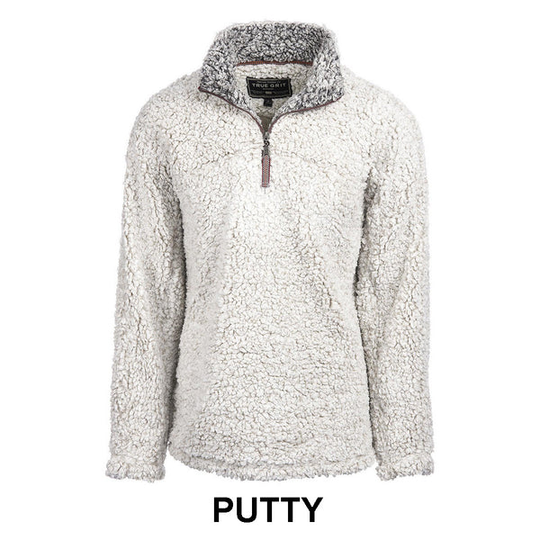 Frosty Tipped Pile 1/2 Zip Pullover