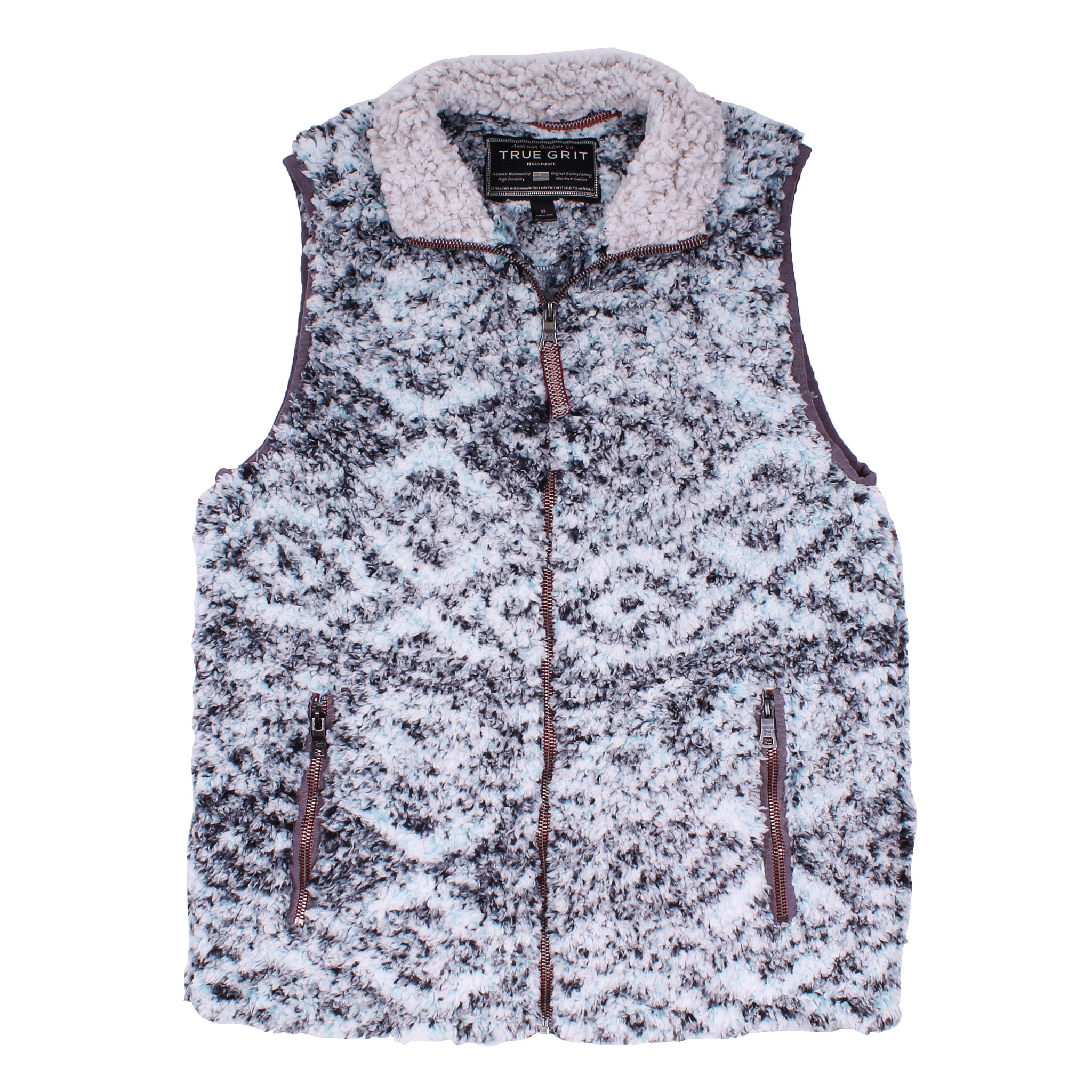 Frosty Tipped Tribal Double Up Vest