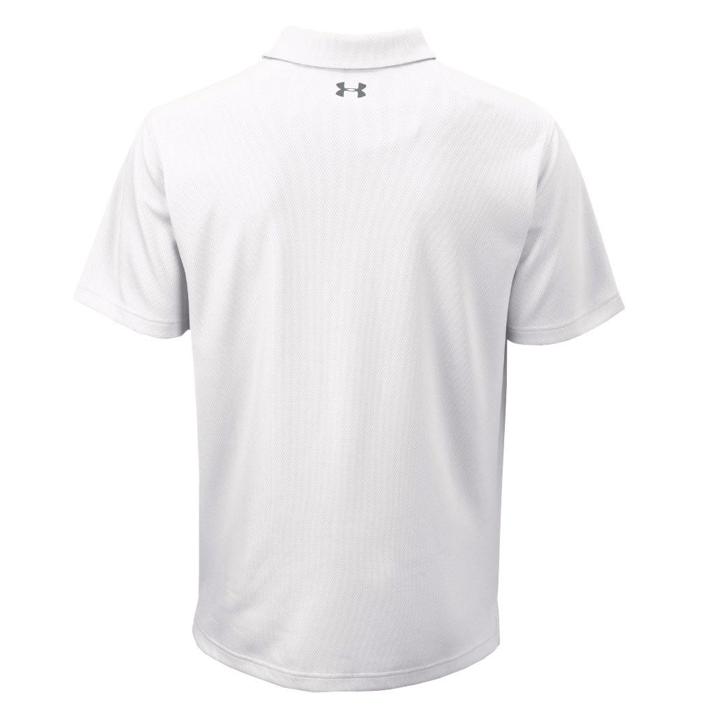 Men's Tech Polo in White by Under Armour