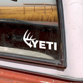 Whitetail Shed Window Sticker 